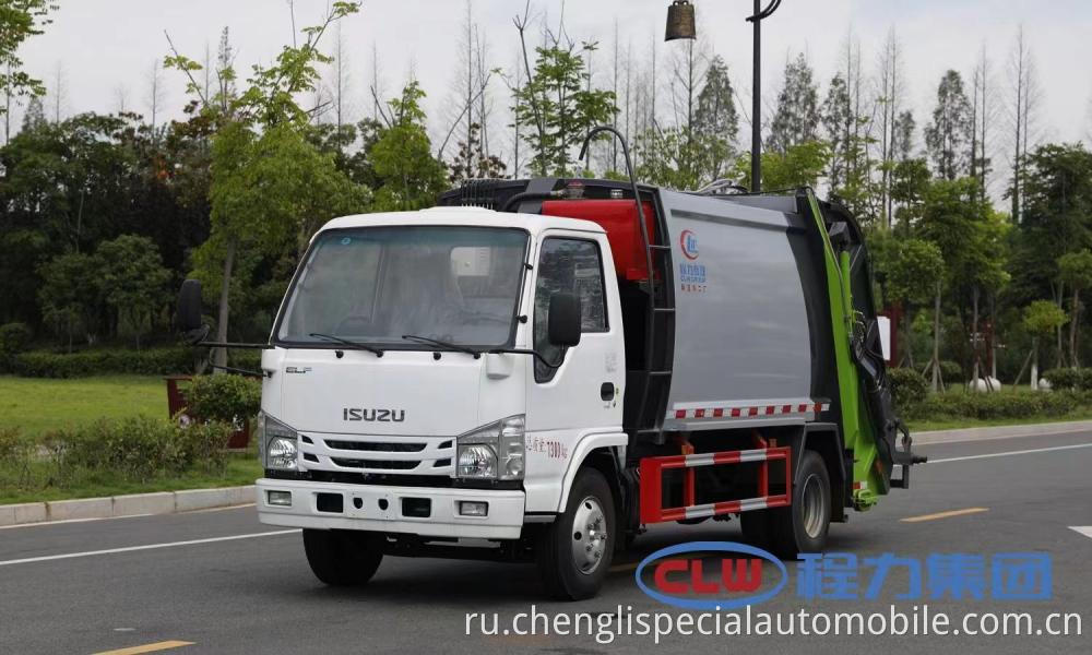 Isuzu 100p Garbage Compactor Truck 1 Jpg